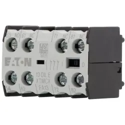 Auxiliary switch, 4 pole, 1 Form A (N/O) + 3 Form B (N/C), screw connection, 002397