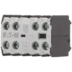 Auxiliary switch, 4 pole, 2 Form A (N/O) + 2 Form B (N/C), screw connection, 010288