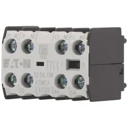 Auxiliary switch, 4 pole, 2 Form A (N/O) + 2 Form B (N/C), screw connection, 010112