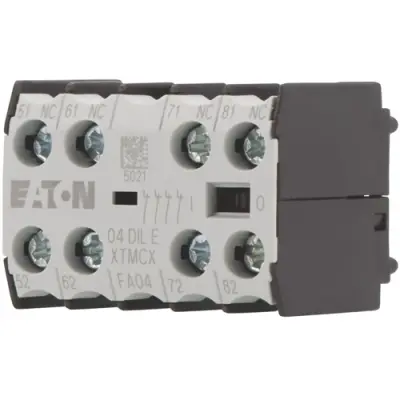 Auxiliary switch, 4 pole, 4 Form B (N/C), screw connection, 010256 - 1