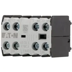 Auxiliary switch, 4 pole, 4 Form A (N/O), screw connection, 010304