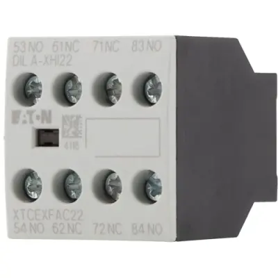 Auxiliary switch, 4 pole, 2 Form A (N/O) + 2 Form B (N/C), screw connection, 276426 - 1
