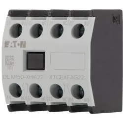 Auxiliary switch, 4 pole, 2 Form A (N/O) + 2 Form B (N/C), screw connection, 283464