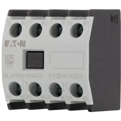 Auxiliary switch, 4 pole, 2 Form A (N/O) + 2 Form B (N/C), screw connection, 283464 - 1