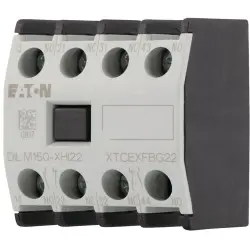 Auxiliary switch, 4 pole, 2 Form A (N/O) + 2 Form B (N/C), screw connection, 277950