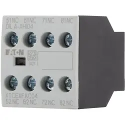 Auxiliary switch, 4 pole, 4 Form B (N/C), screw connection, 276424