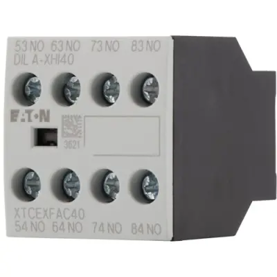 Auxiliary switch, 4 pole, 4 Form A (N/O), screw connection, 276428 - 1