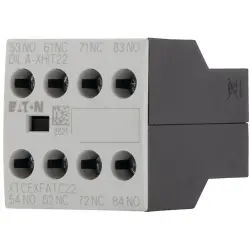 Auxiliary switch, 4 pole, 2 Form A (N/O) + 2 Form B (N/C), screw connection, 101044