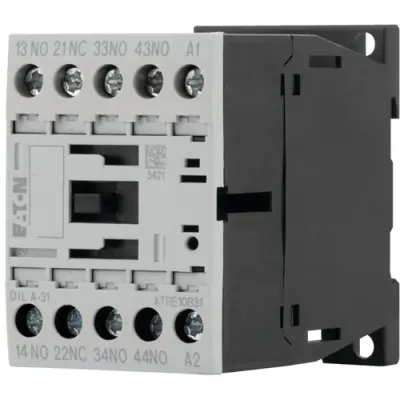 Auxiliary contactor, 3 Form A (N/O) + 1 Form B (N/C), coil 230-240 VAC, screw connection, 276364 - 1