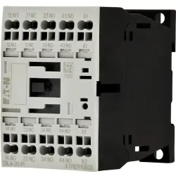 Auxiliary contactor, 4 pole, 3 Form A (N/O) + 1 Form B (N/C), push-in, 199213