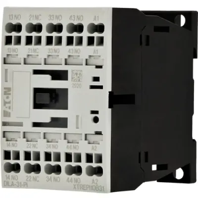 Auxiliary contactor, 4 pole, 3 Form A (N/O) + 1 Form B (N/C), push-in, 199213 - 1