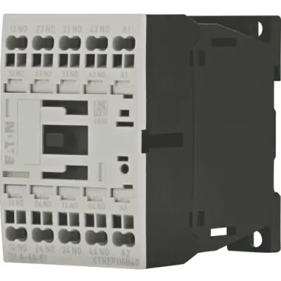 Auxiliary contactor, 4 pole, 4 Form A (N/O), coil 24 VDC, push-in, 199208 - 1