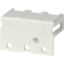 Terminal cover, 3 pole, (L x W x H) 49 x 35 x 24 mm, for P1, 017253
