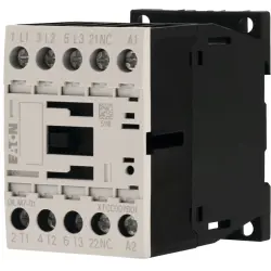 Power contactor, 3 pole, 22 A, 1 Form B (N/C), coil 230-240 VAC, screw connection, 276585