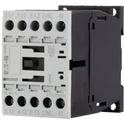 Power contactor, 3 pole, 22 A, 1 Form B (N/C), coil 230-240 VAC, screw connection, 276725