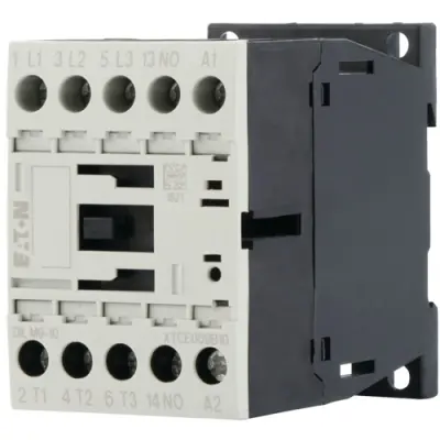 Power contactor, 3 pole, 22 A, 1 Form A (N/O), coil 230 VAC, screw connection, 276698 - 1