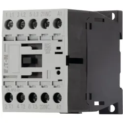Power contactor, 3 pole, 22 A, 1 Form B (N/C), coil 230-240 VAC, screw connection, 276865