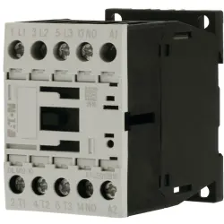 Power contactor, 3 pole, 22 A, 1 Form A (N/O), coil 24 VDC, screw connection, 276845