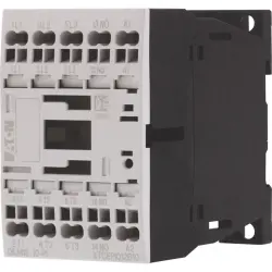 Power contactor, 3 pole, 22 A, 1 Form A (N/O), coil 24 VDC, push-in, 199243