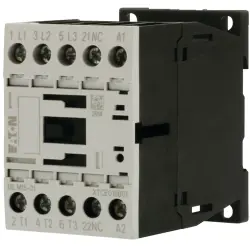 Power contactor, 3 pole, 22 A, 1 Form B (N/C), coil 230-240 VAC, screw connection, 290093