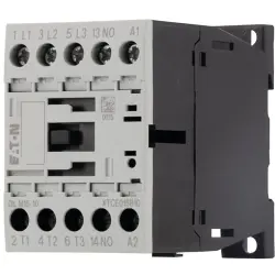 Power contactor, 3 pole, 22 A, 1 Form A (N/O), coil 230-240 VAC, screw connection, 290058