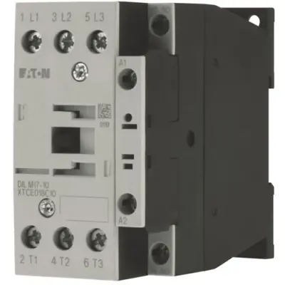 Power contactor, 3 pole, 40 A, 1 Form A (N/O), coil 230-240 VAC, screw connection, 277004 - 1