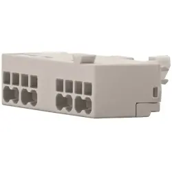 Auxiliary switch, 0.5 A, 250 VDC, 1 Form A (N/O) + 1 Form B (N/C), push-in, 199326