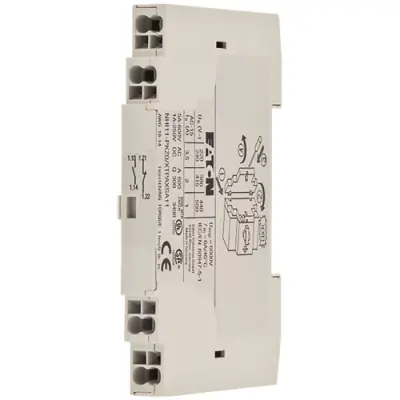 Auxiliary switch, 3.5 A, 250 VDC, 1 Form A (N/O) + 1 Form B (N/C), push-in, 199328 - 1