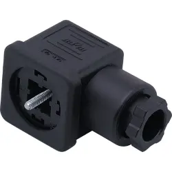 Valve connector, DIN shape A, 3 pole + PE, 70 V, 1.5 mm², E10058