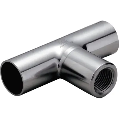 T connector, 40 bar/4 MPa, G 1/2, DN25 for process sensors, E43316 - 1