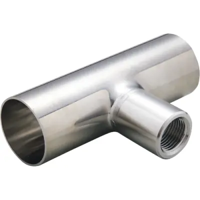 T connector, 25 bar/2.5 MPa, G 1/2, DN40 for process sensors, E43317 - 1