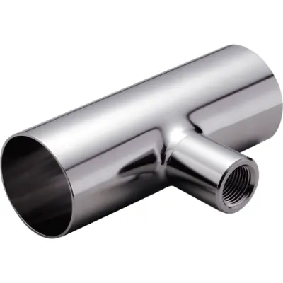 T connector, 20 bar/2 MPa, G 1/2, DN50 for process sensors, E43318 - 1