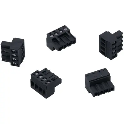 Connector assortment, black, E40173, package with 5 pieces - 1