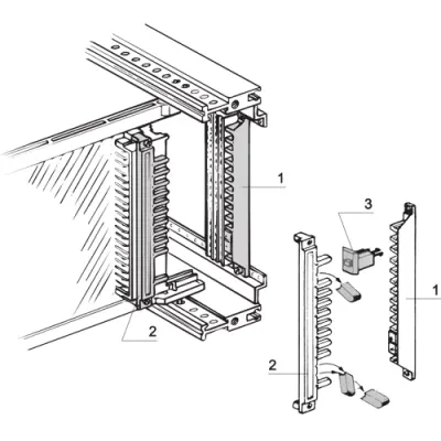 Spacer for connector, 20800-036 - 1