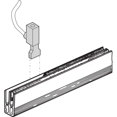 Connector, PA, (L x W x H) 16 x 25 x 39 mm, 60100-575 - 1