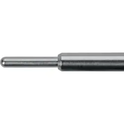 2 mm socket, pin connection, mounting Ø 3.9 mm, black, EPB 6053 NI / SW