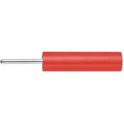 4 mm socket, pin connection, CAT II, red, LB 4-1.5 S NI / 13.5 / RT
