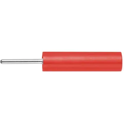 4 mm socket, pin connection, CAT II, red, LB 4-1.5 S NI / 13.5 / RT - 1