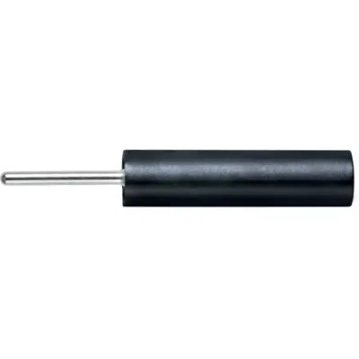 4 mm socket, pin connection, CAT II, black, LB 4-1.5 S NI / 13.5 / SW - 1