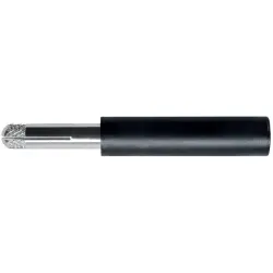 Screw-clamping adapter, 4 mm plug, spreadable to 4 mm socket, black, CAT II, A 2116 NI / SW