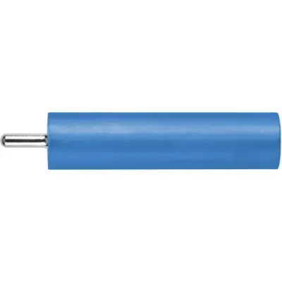 4 mm socket, pin connection, CAT II, blue, LB 4-1.5 S NI / 20 / BL - 1