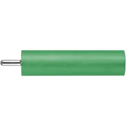 4 mm socket, pin connection, CAT II, green, LB 4-1.5 S NI / 20 / GN