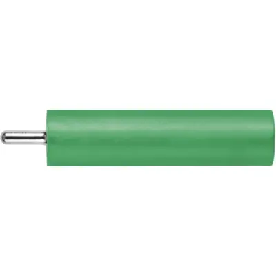 4 mm socket, pin connection, CAT II, green, LB 4-1.5 S NI / 20 / GN - 1