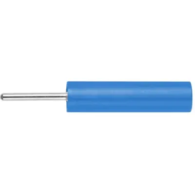 4 mm socket, pin connection, CAT II, blue, LB 4-1.5 S NI / 5 / BL - 1