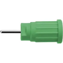 4 mm socket, round plug connection, mounting Ø 12.2 mm, CAT III, green, SEPB 6449 NI / GN