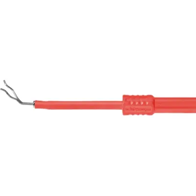 Meter test terminal, red, max. 6 mm, L 68 mm, CAT II, socket 4 mm, ZPK 8188 NI / RT - 1