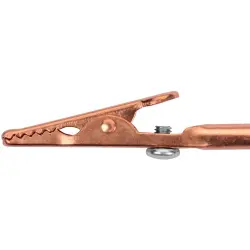 Alligator clip, max. 8 mm, L 50 mm, socket 4 mm, AK 4732 CU