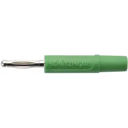 2 mm plug, solder connection, 0.5 mm², green, FK 02 L NI / GN