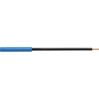 4 mm socket, pin connection, CAT II, blue, LB 6600 NI / 2.5 / 13 / BL - 1