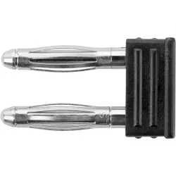 Jumper, pitch 5.08 mm, 30 VAC/60 VDC, 70 V, 12 A, nickel-plated, white, KURZ 6730 / 5.08-2 IG NI / WS
